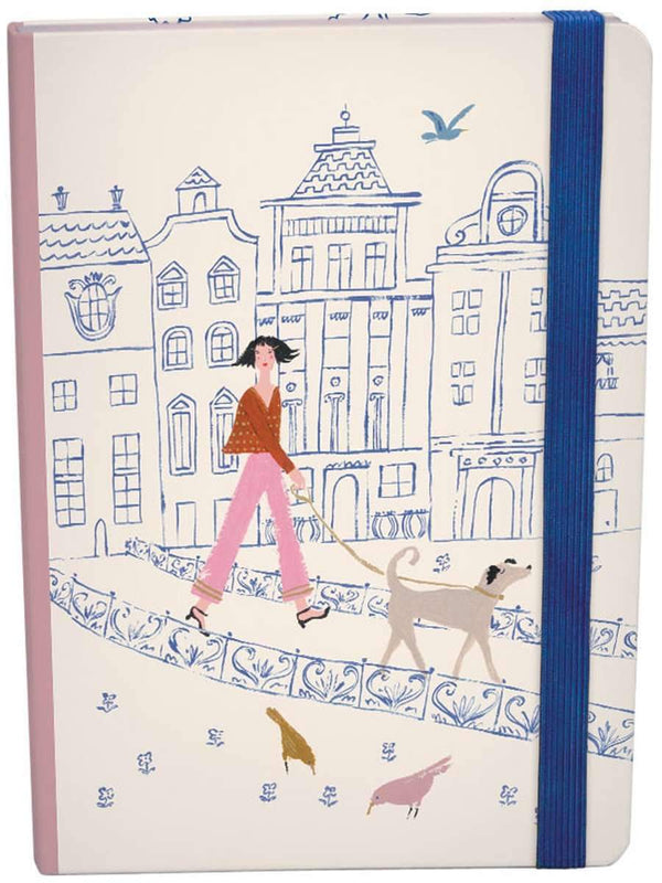 Walk This Way A5 Blank Journal with elastic - Olleke | Disney and Harry Potter Merchandise shop