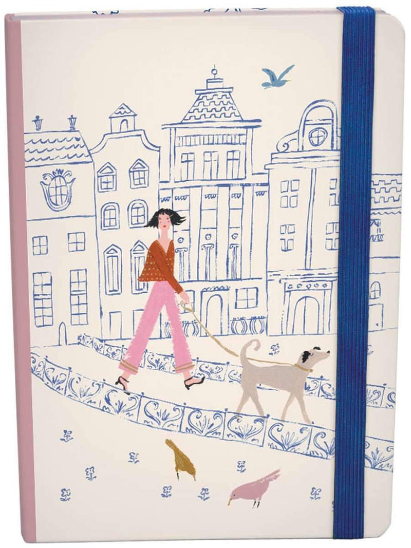 Walk This Way A5 Blank Journal with elastic - Olleke | Disney and Harry Potter Merchandise shop