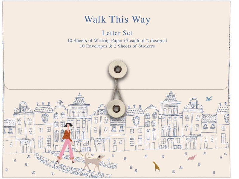Walk This Way Writing Paper Set - Olleke | Disney and Harry Potter Merchandise shop