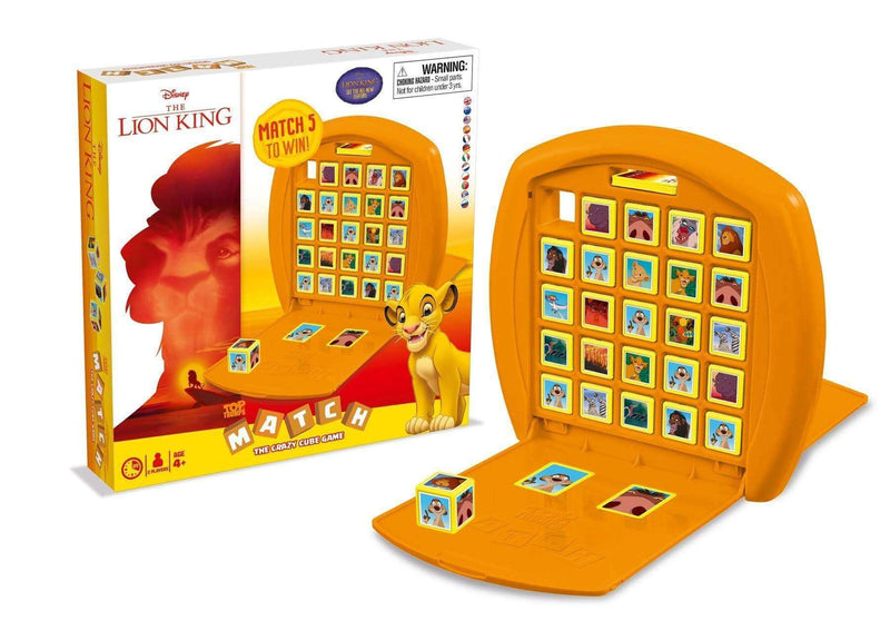 Lion King Top Trumps Match Cube Game - Olleke | Disney and Harry Potter Merchandise shop