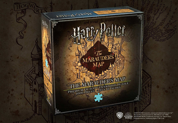 Marauders Map 1,000pc Jigsaw Puzzle - Olleke | Disney and Harry Potter Merchandise shop