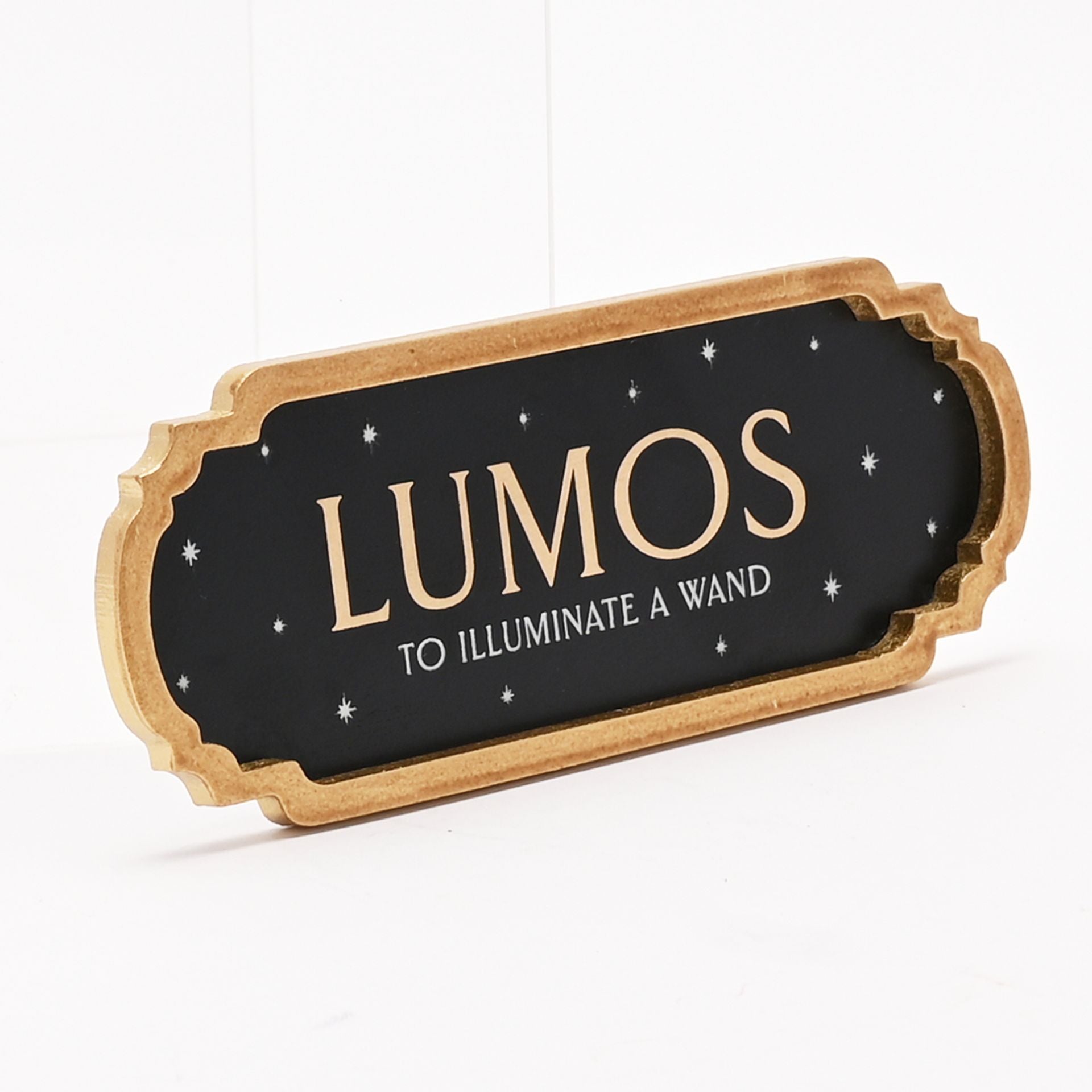 Harry Potter Alumni Spell Sign Lumos