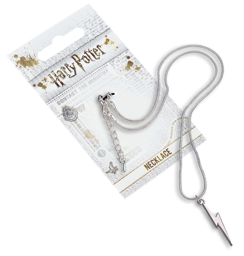 Harry Potter Lightning Bolt Necklace - Olleke Wizarding Shop Brugge London Maastricht