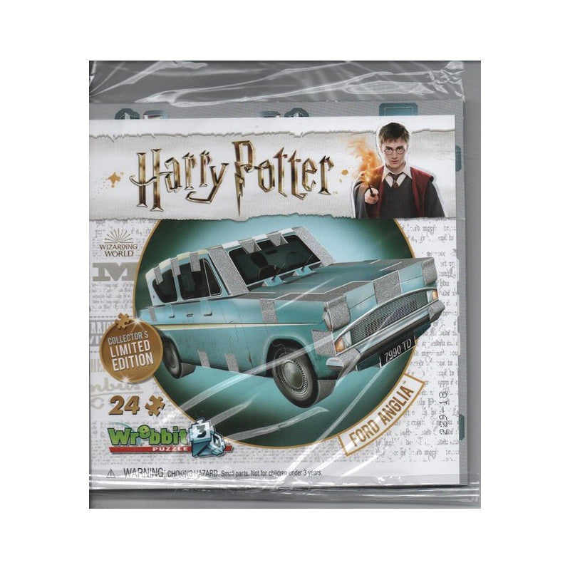 Puzzle 3D Harry Potter Voiture de la famille Weasley Ford Anglia