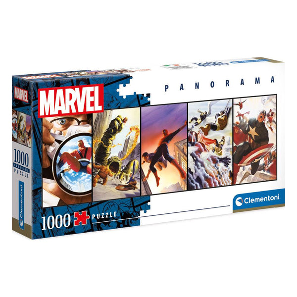 Marvel Comics Panorama Jigsaw Puzzle Panels