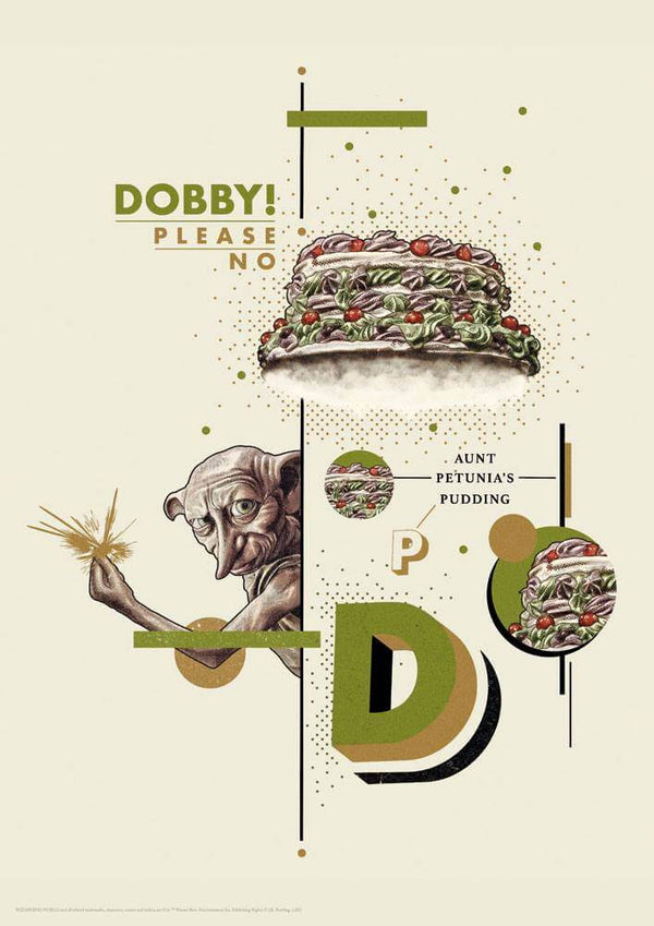 Dobby Harry Potter Art Print - Olleke | Disney and Harry Potter Merchandise shop