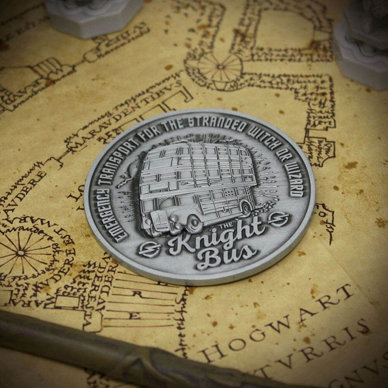Harry Potter Medallion Knight Bus Limited Edition - Olleke Wizarding Shop Brugge London Maastricht