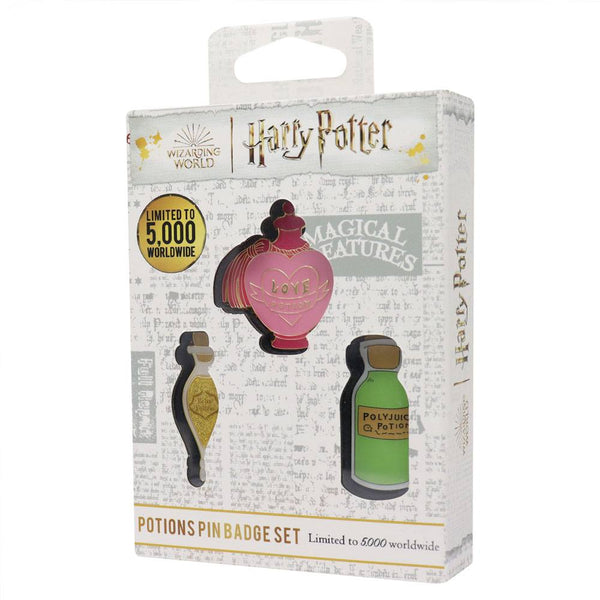 Harry Potter Pin Badge 3-Pack 3 Potions Limited Edition
