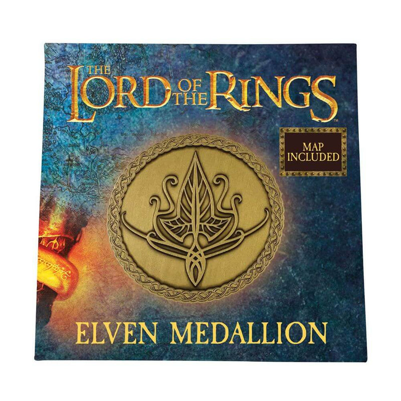 Lord of the Rings Medallion Elven Limited Edition - Olleke Wizarding Shop Brugge London Maastricht