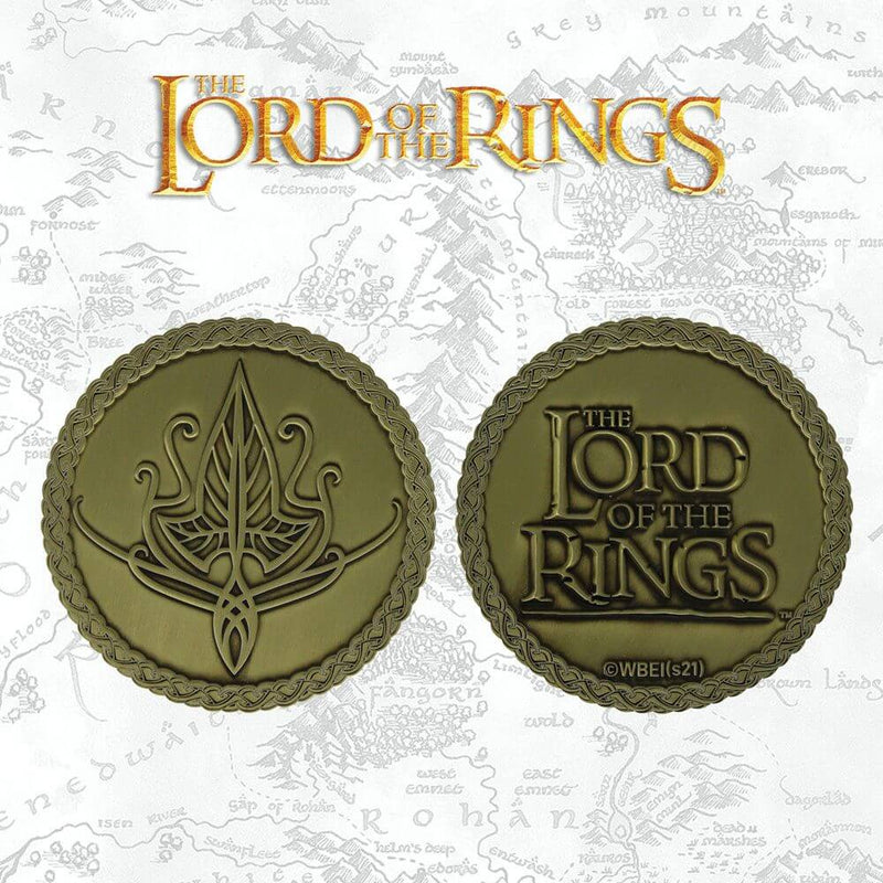 Lord of the Rings Medallion Elven Limited Edition - Olleke Wizarding Shop Brugge London Maastricht