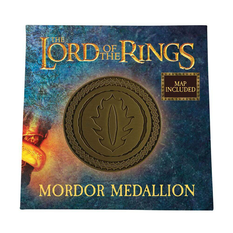 Lord of the Rings Medallion Mordor Limited Edition - Olleke Wizarding Shop Brugge London Maastricht