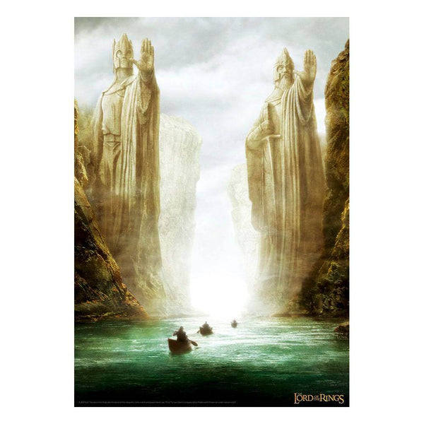 Lord of the Rings Art Print The Gates Limited Edition - Olleke Wizarding Shop Amsterdam Brugge London Maastricht
