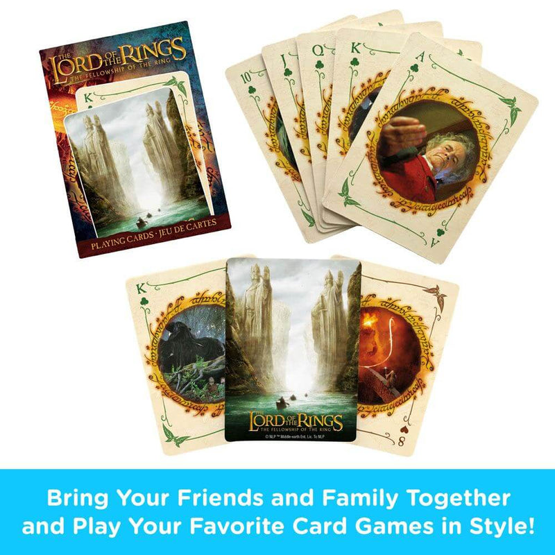 Lord of the Rings Playing Cards The Fellowship of the Ring - Olleke Wizarding Shop Brugge London Maastricht