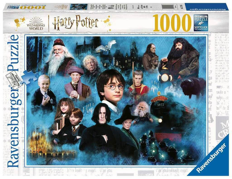 Harry Potter's Magic World 1000 Piece Jigsaw Puzzle - Olleke Wizarding Shop Amsterdam Brugge London Maastricht