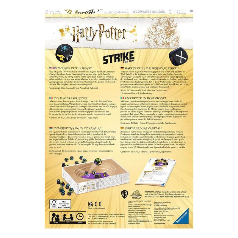 Harry Potter Dice Game Strike - Olleke Wizarding Shop Brugge London Maastricht