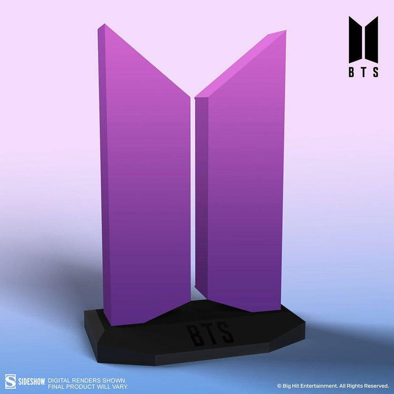 BTS Statue The Color of Love Edition Logo - Olleke Wizarding Shop Brugge London Maastricht