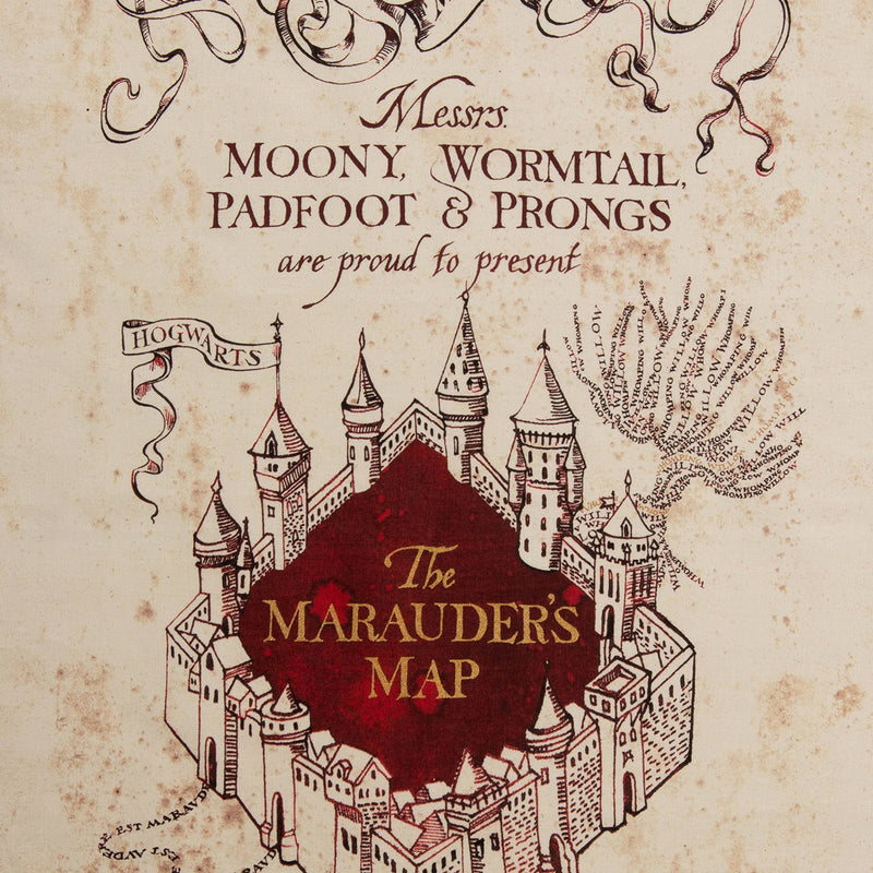 The Marauder's Map Tea Towel - Olleke | Disney and Harry Potter Merchandise shop